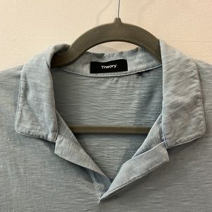 Theory Collared Burnout T-Shirt